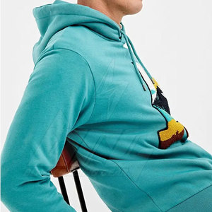Ropa de calle, sudaderas informales para hombre, sudaderas con capucha transpirables para hombre, sudaderas con capucha para hombre con logotipo personalizado para adulto - Product Image 4