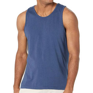 <b>Black</b> Gym Performance <b>Vest</b> Sleeveless Training Tank Top Quick Dry Lightweight Breathable 100% Polyester Activewear for <b>Men</b> - Product Image 6