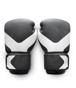 Gants d'entraînement de boxe blancs et noirs haut de gamme, ensemble de gants de boxe rival en cuir personnalisé à la mode 2023 - Product Image 6