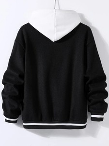 Veste d'université personnalisée pour hommes vêtements d'université Patchwork vêtements d'hiver veste d'université - Product Image 2