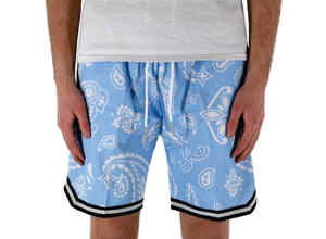 Shorts de sport pour hommes de haute qualité, design de logo personnalisé, polyester/spandex, maille noire, décontracté, uni, séchage rapide, style streetwear, vente en gros - Product Image 3