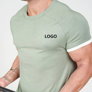 Short Sleeves Top Quality Customized <b>Design</b> and Logo Gym T Shirt for Men Wholesale Gym Drifit T Shir - Product Image 2