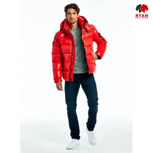 Ryan Pro Gear แจ็กเก็ตขนเป็ดแบบลำลองของผู้ชายผ้าไนล่อนโพลีเอสเตอร์ระบายอากาศได้ดีและสวมใส่สบาย - Product Image 3