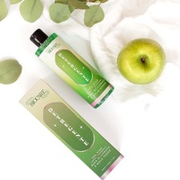 Gel Nettoyant Visage Démaquillant Biocare Cosmesi à la Pomme Verte et à la Bave d'Escargot, Soin Naturel Délicat pour Peaux Sensibles du Visage et des Yeux