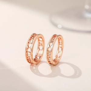 เจลิยา บี มาย เลิฟแหวนแฟชั่นผู้ชายชุบทองและโรสโกลด์แบบปรับแต่งได้ - Product Image 4