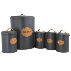 <b>SET</b> of 4 Container Hot Selling Affordable Metal Storage <b>Canister</b> Eco Friendly Handmade Storage Box Gold Color Classic Stylish - Product Image 3