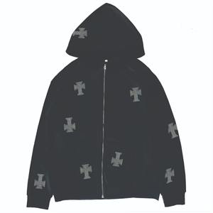 Nuevo Conjunto Deportivo de Invierno con Capucha, Diseño Reversible con Pedrería, Bordado y Tela Transpirable de Alta Calidad - Product Image 2