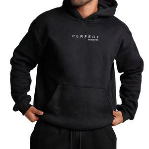 Sudadera con Capucha para Hombre, Estilo 2026, 100% Algodón, Felpa, Cómoda para Viajar, Hombros Caídos, con Logotipo Personalizado - Product Image 4