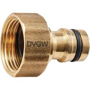 ข้อต่อน้ำสำหรับสวน 5 ชิ้น GEKA ข้อต่อก๊อกน้ำทองเหลือง เกลียวใน G 1 KTW - Product Image 1