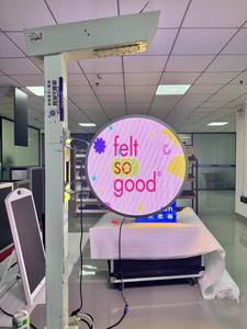 Écran circulaire extérieur P2.5 <span class=keywords><strong>550</strong></span>*550mm Taille Écran d'affichage rond double face Design créatif Apparence Lecture vidéo/texte/image - Product Image 5