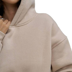 Ensemble de survêtement 2 pièces tendance streetwear, survêtement personnalisé pour femme, survêtement en molleton français surdimensionné respirant - Product Image 4