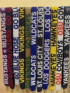 Beaded Bag Strap Beaded Purse <b>Game</b> Day Shoulder Strap Inches with Detachable Golden Hooks - Product Image 4