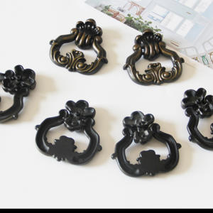 Poignées de tiroir multifonctionnelles contemporaines de luxe en alliage de zinc, finition or brossé chromé, pour armoires de cuisine - Product Image 3