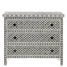 Muebles con incrustaciones de hueso indio tradicional moderno de mediados de siglo, respetuosos con el medio ambiente, cómoda para sala de estar, Hotel, uso hospitalario - Product Image 5