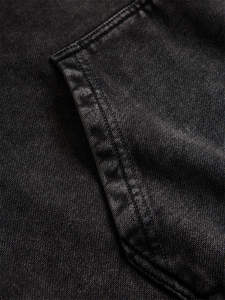 High Quality <b>Men's</b> Regular Fit <b>Quarter</b> <b>Zip</b> <b>Fleece</b> Heavyweight 100% Cotton Solid Winter Performance Hoodie Custom - Product Image 3