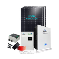 Onduleur hybride avec port de communication CAN, MPPT, pour batteries LiFePO4 48V, système solaire domestique hors réseau 25kW, IP65, demi-panneaux 550W