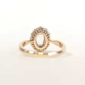 Anillos de compromiso de diamantes cultivados en laboratorio de joyería hecha a medida para mujer anillos de diamantes de oro de 10K/14K/18K - Product Image 6