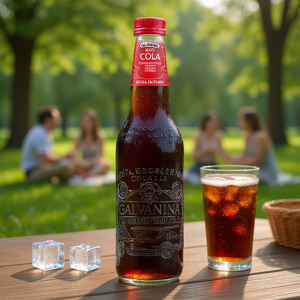 Refresco de Cola Orgánica Galvanina Sin Azúcar 0.35 L (12 Botellas) Bebida Carbonatada Marrón Oscuro LA GALVANINA S.P.A. - Product Image 3