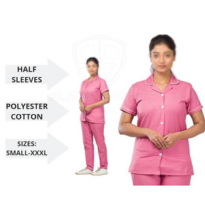 Trajes de enfermería personalizados unisex, venta al por mayor, joggers de lona y conjuntos de fregado para mujeres, estilos de impresión de moda - Product Image 6