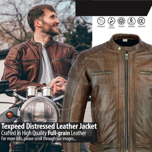 2025 chaqueta de cuero de carreras de motos profesional para hombres chaqueta de motocicleta de invierno a prueba de viento de alta calidad equipo personalizado a la venta - Product Image 2