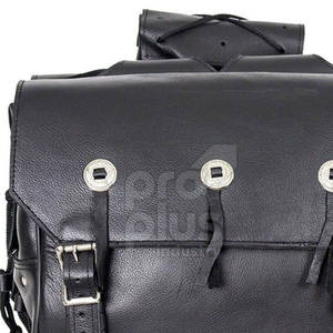 Alforja de Motocicleta de Cuero Personalizable de Alta Calidad Retro, Diseño Único Hecho a Mano, Cuero de Grano Completo, PROPLUS INDUSTRY Personalizado - Product Image 5