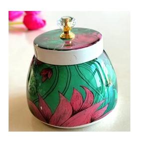 Recipiente de Metal con Acabado Esmaltado de Diseño Atractivo, Utilizado para Almacenamiento de Alimentos en la Mesa de Cocina, Proveedor y Fabricante de la India - Product Image 3