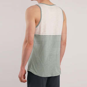 Camiseta sin mangas de entrenamiento para hombre de la mejor calidad, chaleco sin mangas de entrenamiento de gimnasio informal, diseño elegante, tejido de punto transpirable, capucha lavada - Product Image 3