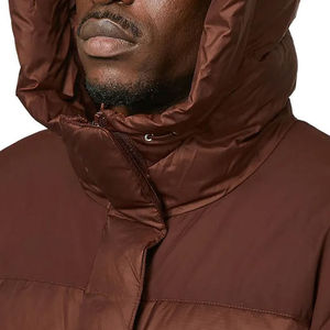 Chaqueta Acolchada con Capucha para Hombre, con Logotipo Personalizado de Alta Calidad, Cuello Alto, para la Temporada de Invierno, la Mejor Oferta al por Mayor, con Acabado Recubierto - Product Image 5