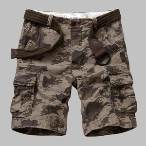 Service en gros OEM Fabrication de shorts cargo utilitaires pour hommes Streetwear multi-poches Shorts cargo en nylon pour hommes - Product Image 3
