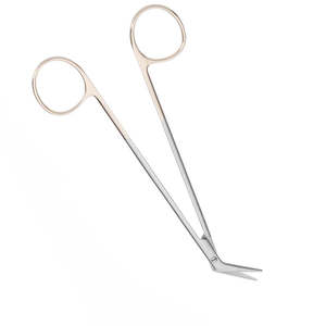 Ciseaux vasculaires chirurgicaux coudés 45 degrés 7 "Instruments généraux OUTILS médicaux - Product Image 6