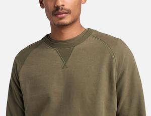 Alta calidad 100% algodón mezclado Fleece Heavyweight sudadera Unisex personalizado impreso bordado Logo Stand Collar Hip Hop - Product Image 6