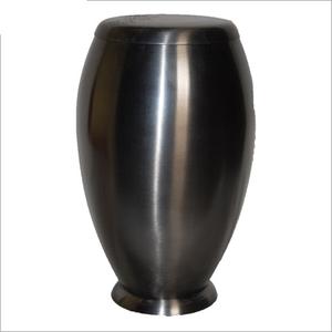 Urnes funéraires pour adultes en laiton de haute qualité avec bandeau urnes funéraires en métal fini or et marbre rouge pour cendres humaines - Product Image 4