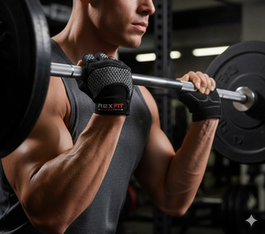 Guantes Deportivos Rexfit para Entrenamiento de Palma Completa, Transpirables y Ligeros, para Gimnasio y Entrenamiento, para Hombres y Mujeres - Product Image 3