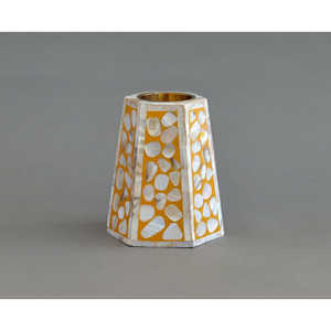 ชุดเตาเผาบาคูร์แบบดั้งเดิมทำมือจากประเทศอาหรับ ของขวัญรอมฎอน วัสดุทำจากมอป ลายโมเสคทรงหกเหลี่ยม สำหรับใช้ภายในอาคาร โดย Tradnary - Product Image 2