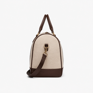 Bolsa de lona grande que ofrece un amplio espacio de almacenamiento, múltiples bolsillos y una construcción duradera para viajes de fin de semana, equipo de gimnasio y uso al aire libre. - Product Image 2