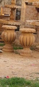 White Marble Garden Decor Large Flower Planters Home Exterior Marble <b>Pot</b> Marble Planter <b>Small</b> Planter Outdoor Large Garden <b>Pots</b> - Product Image 6