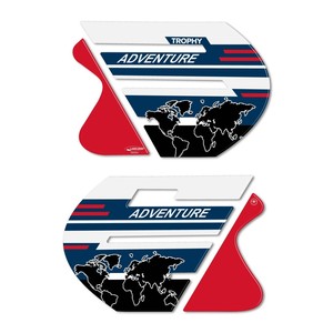 Adesivi 3D Personalizzati per Protezione Laterale per Moto BMW R 1250 GS ADV Trophy - Product Image 2