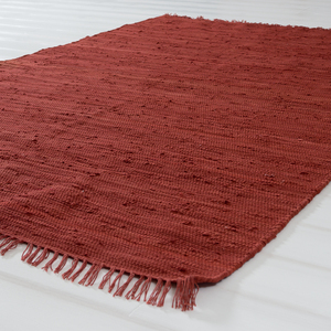 Moda última Europa 100% alfombras de algodón alfombras de trapo tejidas Chindi Dhurries para la vida en el hogar - Product Image 6