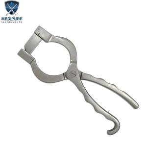 Cuchillo de Castración Estilo Newberry, Instrumento Veterinario de Acero Inoxidable, Cuchillo Combinado de 10.5 Pulgadas, Alicates para Cirugía de Ganado - Product Image 5