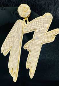 Pendentif Hip Hop pour homme entièrement personnalisé VVS1 Moissanite diamant et bijoux de mode glacés en argent sterling 925 - Product Image 2