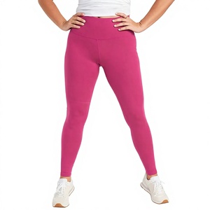 Pantalon de yoga sans couture à motif floral taille moyenne pour femme - Product Image 1