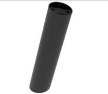 Steel Fire Pit Decorative and Atmospheric Outdoor <b>FirePits</b> with Black Powder Coating, Portable with Handles for Garden and Patio - Product Image 5