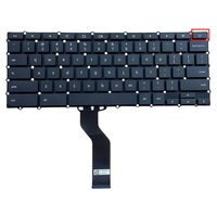 Nuevo Teclado para Portátil con Distribución Estadounidense para Acer ChromeBook C910 C910-C37P 15 CB3-431 CB3-531 CB3-532 CB5-571 Negro con Botón de Encendido