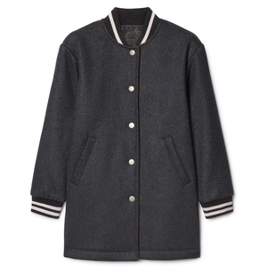 Veste universitaire Letterman de baseball avec broderie personnalisée pour hommes High Street Winter 2025 Prix de gros - Product Image 1