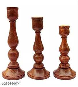 Photophore Pilier Bougeoirs à partir de Support en Bois Poignée Table Top Pièce Maîtresse De Mariage Décor Chandelier Articles De Décoration De La Maison - Product Image 4
