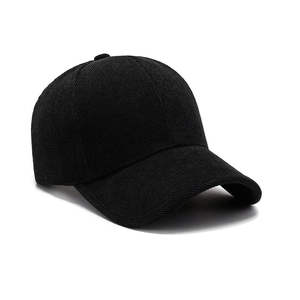 OEM nuevo mejor elegante moda hombres llano curvado gorra de béisbol ajustable colores sólidos gorras deportivas - Product Image 3