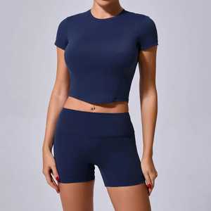 Ensembles de yoga 3 pièces doux et confortables pour femmes pour vêtements de sport/vêtements de fitness femme 2025 ensembles de yoga sans couture pour vêtements actifs - Product Image 6
