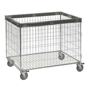 Chariots de transport en acier inoxydable, chariots de manutention métalliques - Product Image 1