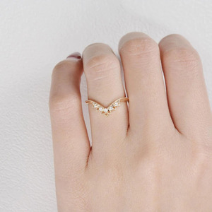 Anillo de Plata de Ley 925 Chapado en Oro para Mujer, Regalo de Boda, Compromiso, Aniversario, Fiesta, Día de San Valentín, Joyería Fina al por Mayor - Product Image 5