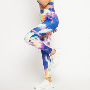 Top Design Sublimation Women <b>Leggings</b> High Quality Low MOQ OEM Service for Fitness Wear Online Purchase Waist Various Sizes - Product Image 5
